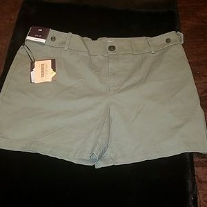 Olive Green Ava & Viv Midi Short